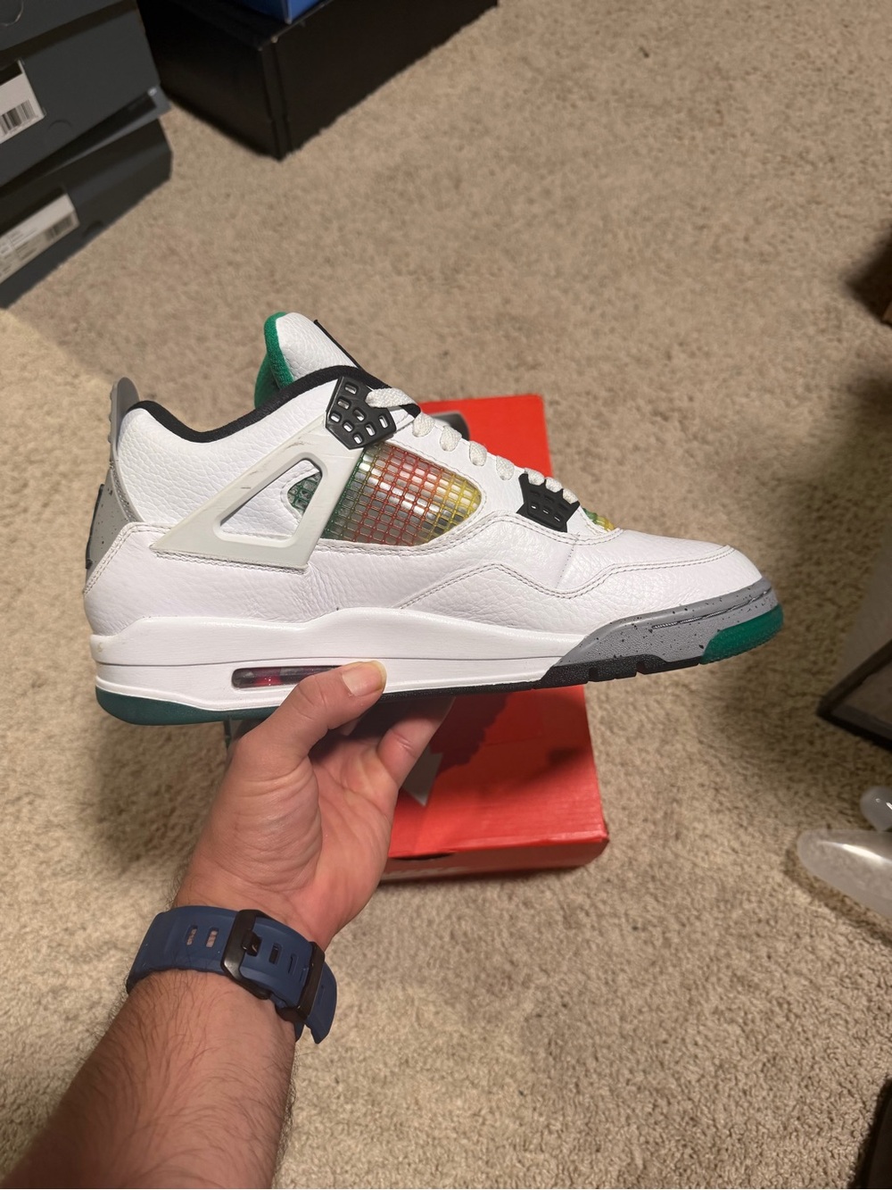 Jordan 4 ‘Rasta’